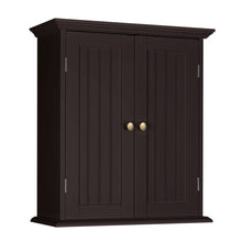 Load image into Gallery viewer, ChooChoo Bathroom Wall Cabinet, Over The Toilet Space Saver Storage Cabinet, Medicine Cabinet with 2 Door and Adjustable Shelves, Cupboard