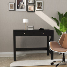 Load image into Gallery viewer, ChooChoo Home Office Desk Writing Computer Table Modern Design White Desk with Drawers, Makeup Vanity Table