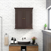 Load image into Gallery viewer, ChooChoo Bathroom Wall Cabinet, Over The Toilet Space Saver Storage Cabinet, Medicine Cabinet with 2 Door and Adjustable Shelves, Cupboard