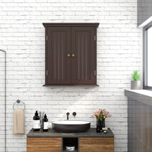 Load image into Gallery viewer, ChooChoo Bathroom Wall Cabinet, Over The Toilet Space Saver Storage Cabinet, Medicine Cabinet with 2 Door and Adjustable Shelves, Cupboard
