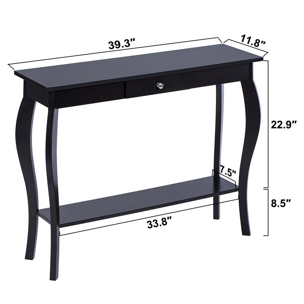 Entryway Table, Console Tables for Entryway, LGHM Sofa Table Narrow Lo